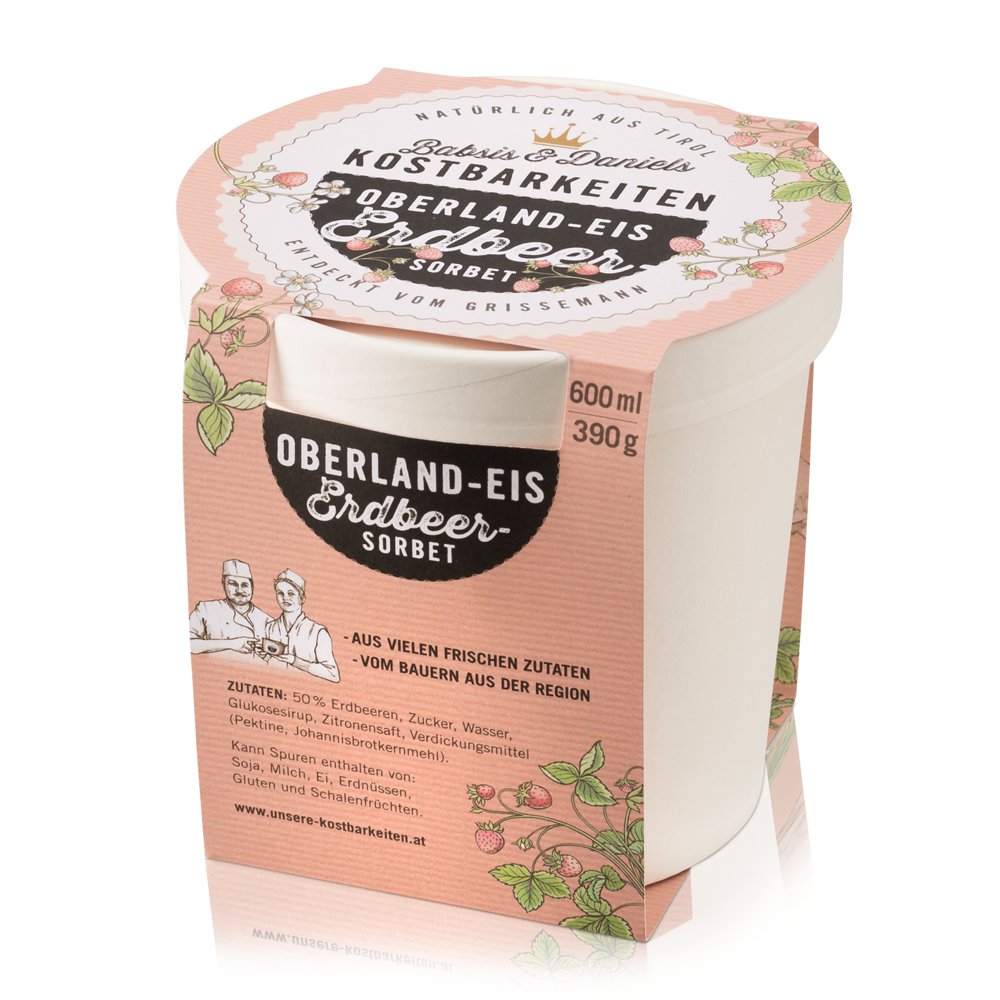 Erdbeer-Sorbet 600 ml