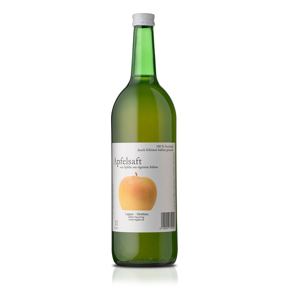 Apfelsaft naturtrüb 1 l