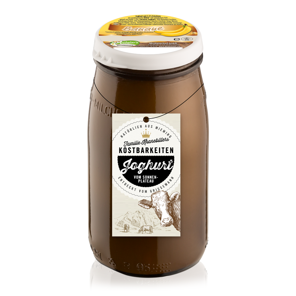 Bananenjoghurt 250 ml