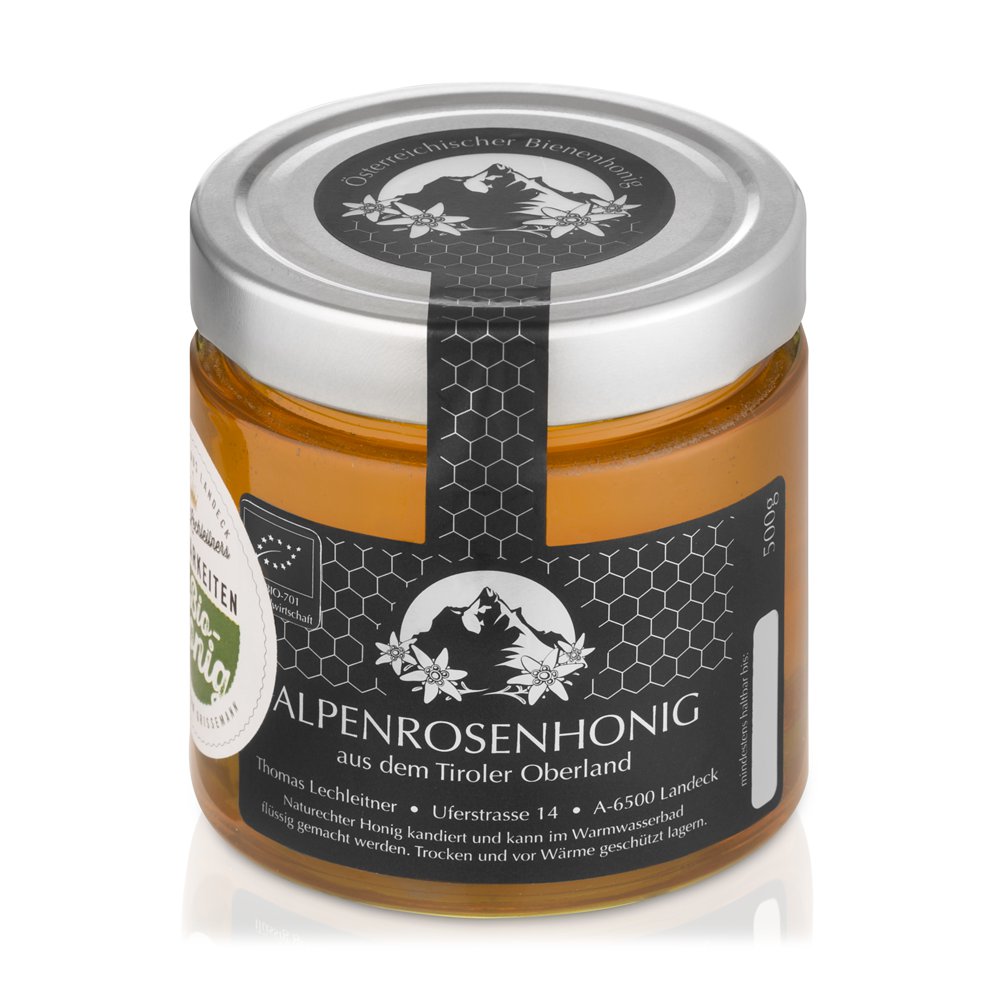 Bio Alpenrosenhonig 500 g